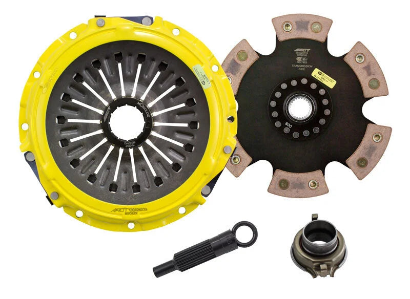 ACT 2003 Mitsubishi Lancer XT-M/Race Rigid 6 Pad Clutch Kit - Main Product View