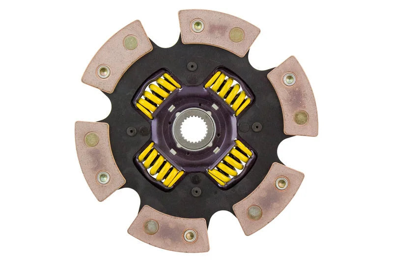 ACT 2004 Subaru Forester 6 Pad Sprung Race Disc - Back View
