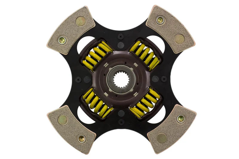 ACT 2005 Mitsubishi Lancer 4 Pad Sprung Race Disc - Back View