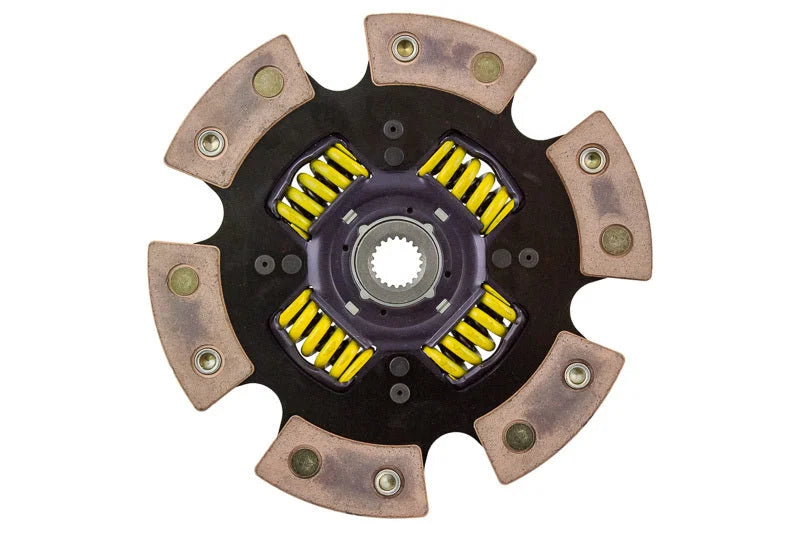 ACT 2005 Mitsubishi Lancer 6 Pad Sprung Race Disc - Side View