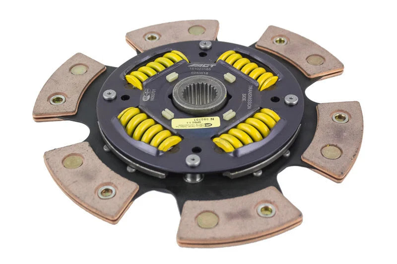 ACT 2006 Subaru Impreza 6 Pad Sprung Race Disc - Side View