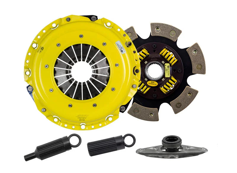 ACT 2007 BMW 135/335/535/435/Z4 HD/Race Sprung 6 Pad Clutch Kit - Side View