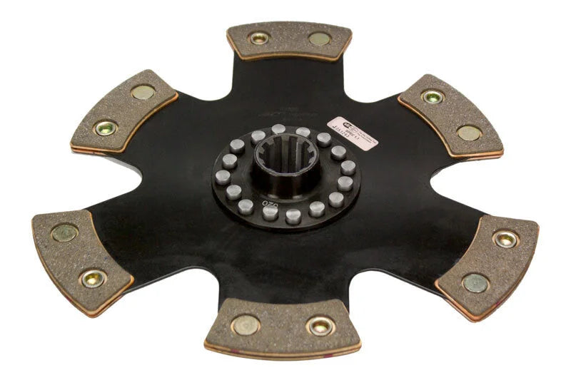 ACT 2007 Ford Mustang 6 Pad Rigid Race Disc - Back View