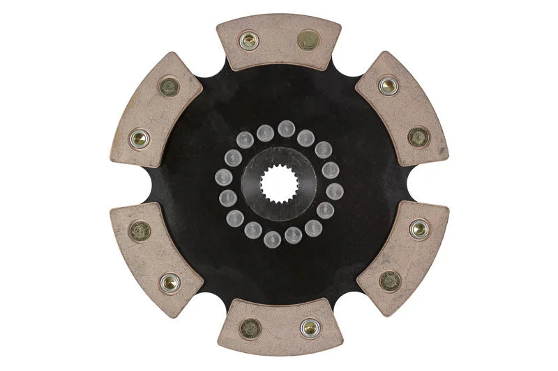 ACT 2007 Lotus Exige 6 Pad Rigid Race Disc - Back View