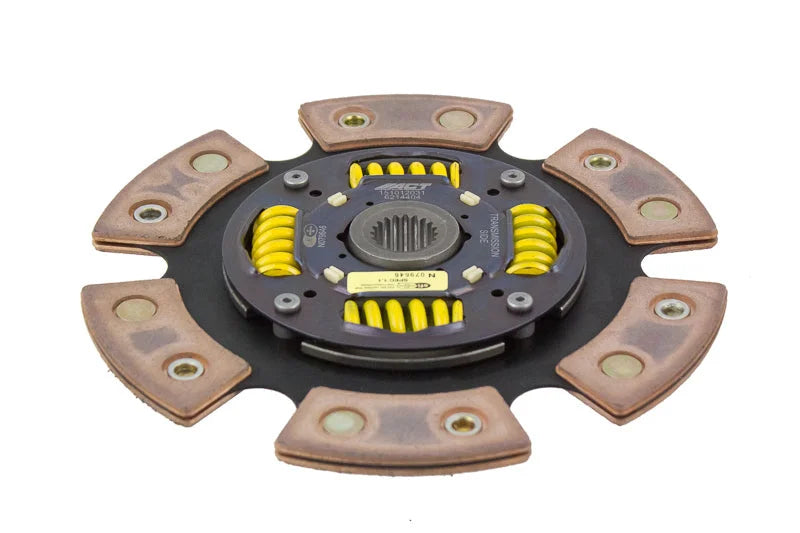 ACT 2009 Honda Civic 6 Pad Sprung Race Disc - Side View