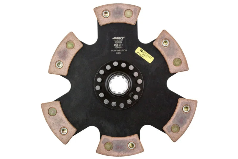 ACT 2010 Jeep Wrangler 6 Pad Rigid Race Disc - Main Product View