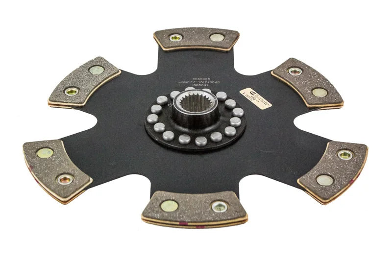 ACT 2011 Ford Mustang 6 Pad Rigid Race Disc - Back View