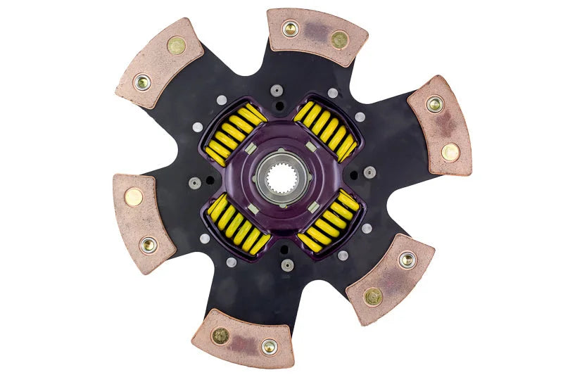 ACT 2011 Ford Mustang 6 Pad Sprung Race Disc - Back View