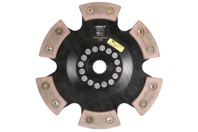 ACT 2015 Ford Focus 6 Pad Rigid Race Disc - Main Product View