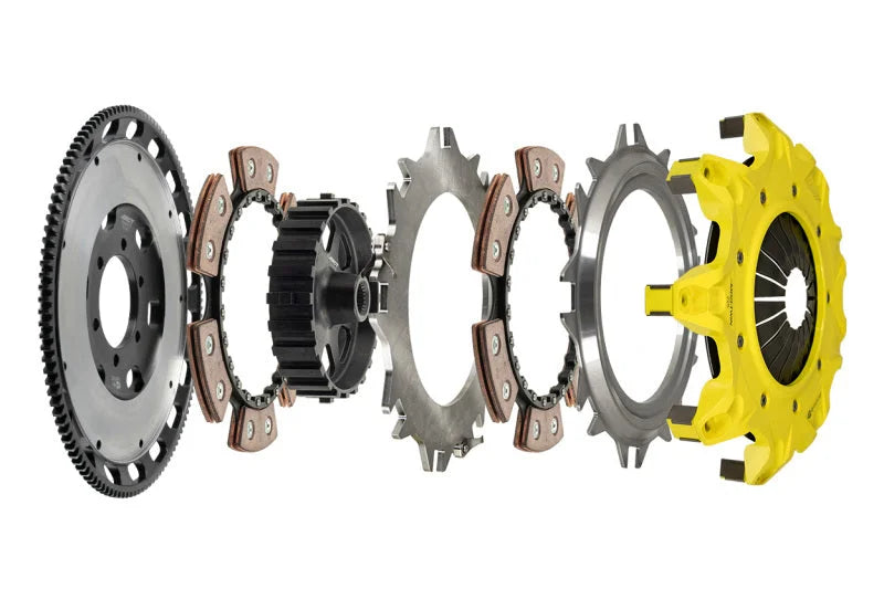 ACT 85-92 Mazda RX-7 FC Push Type Mod-Twin 225 HD Rigid Race Clutch Kit - Main Product View