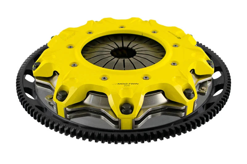 ACT 85-92 Mazda RX-7 FC Push Type Mod-Twin 225 HD Sprung Street Clutch Kit - Side View