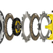 Load image into Gallery viewer, ACT 85-92 Mazda RX-7 FC Push Type Mod-Twin 225 XT Rigid Race Clutch Kit - Main Product View