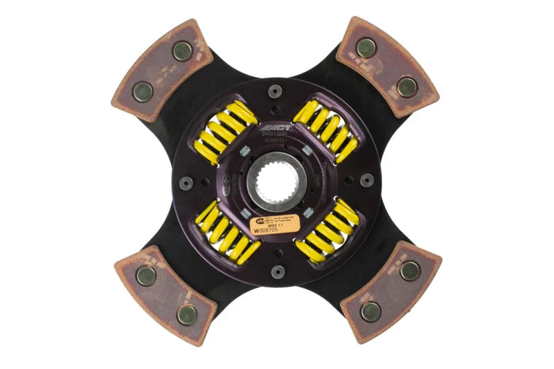 ACT Acura/Honda J30/J32 4 Pad Sprung Race Disc - Main Product View