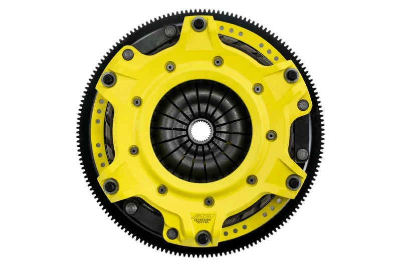 ACT Chevy Camaro/Corvette LS1/LS2/LS3/LS6/LS7 Mod-Twin 10.5 HD Rigid Disc Race Clutch Kit - Installation View