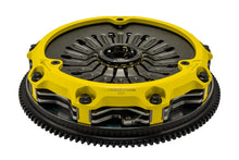 Load image into Gallery viewer, ACT EVO 10 5-Spd Only Mod Twin XT Race Kit Sprung Hub Torque Cap 1120ft/lbs Not For Street Use - Back View