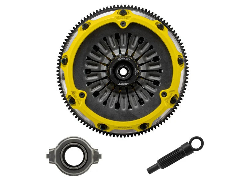 ACT EVO 8/9 5-Spd Only Mod Twin XT Race Kit Unsprung Hub Torque Cap 1120ft/lbs Not For Street Use - Back View