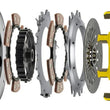 Load image into Gallery viewer, ACT EVO 8/9 5-Spd Only Mod Twin HD Race Kit Unsprung Hub Torque Cap 895ft/lbs Not For Street Use - Main Product View