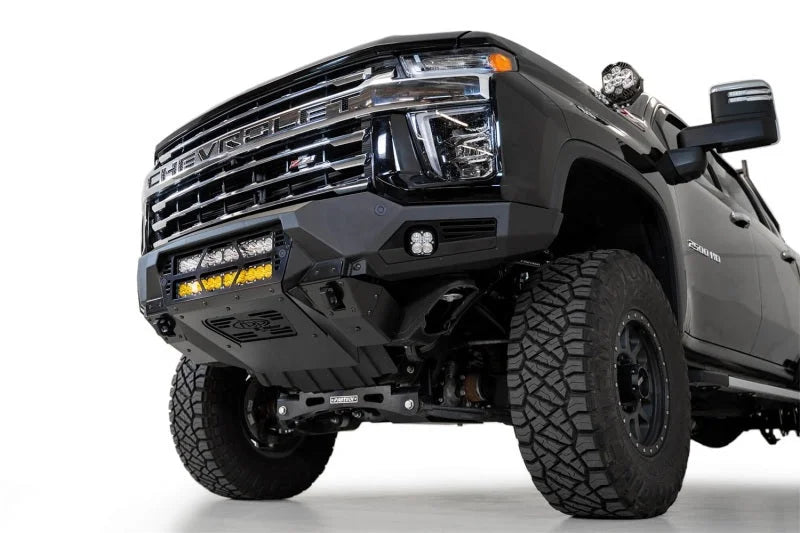 ADD 20-21 Chevy 2500/3500 Bomber Front Bumper - Back View