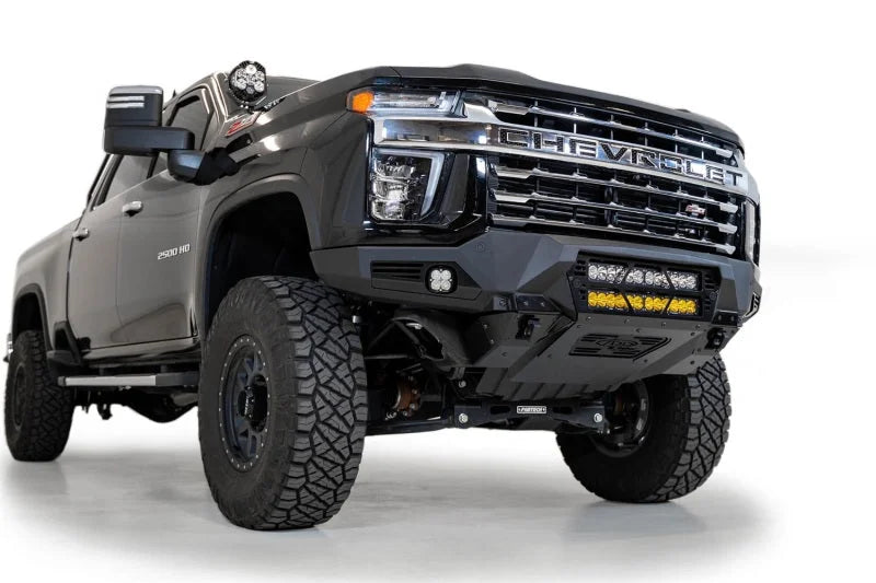 ADD 20-21 Chevy 2500/3500 Bomber Front Bumper - Installation View