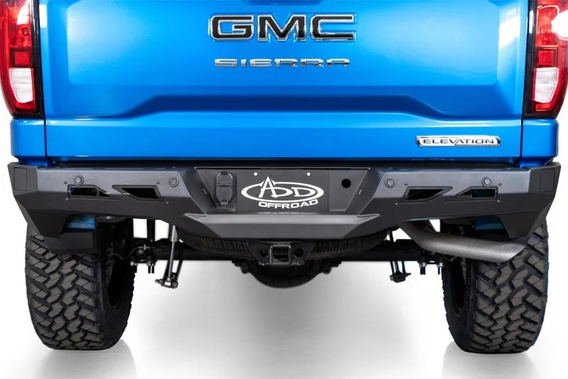 ADD 2020+ Chevy/GMC 1500 Black Label Rear Bumper - Side View