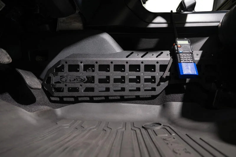 ADD 2021+ Ford F-150/Raptor Center Console Molle Panels - Installation View