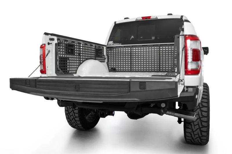 ADD 2021+ Ford F150 Bed Side Molle Panels - Driver Side Full Set - Back View