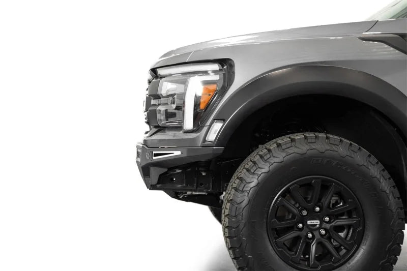 ADD 2021+ Ford F150 Raptor Rock Fighter Front Bumper - Side View