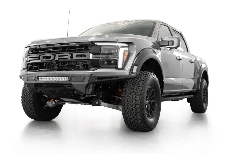 ADD 2021+ Ford F150 Raptor Rock Fighter Front Bumper - Back View