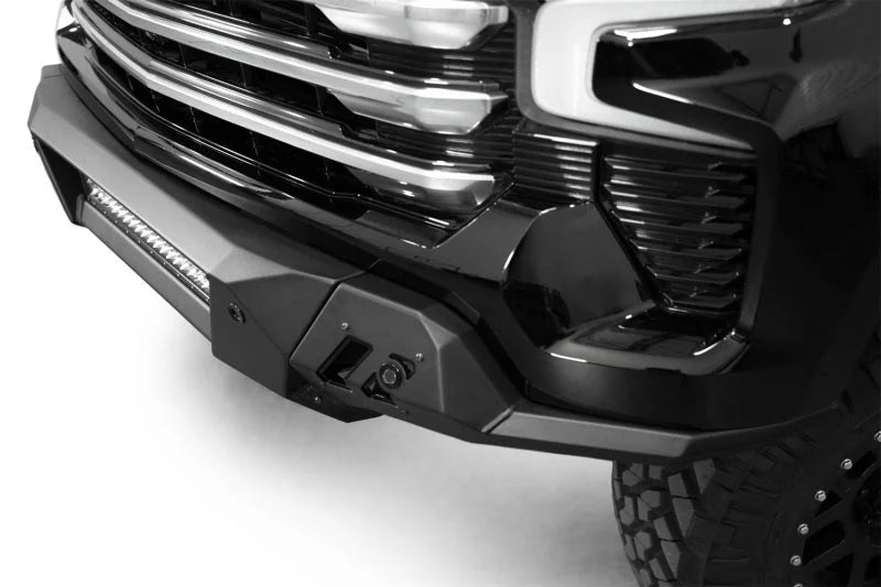 ADD 2022+ Chevrolet Silverado 1500 Black Label Front Bumper - Side View