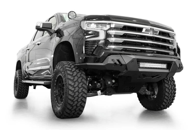 ADD 2022+ Chevrolet Silverado 1500 Black Label Front Bumper - Back View