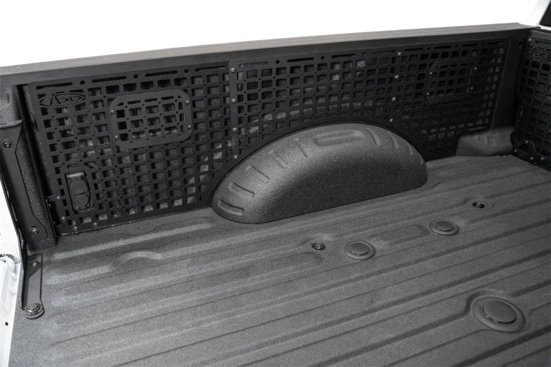 ADD 2023+ Ford Super Duty F250/350 Bed Side Molle - Driver Side - Back View