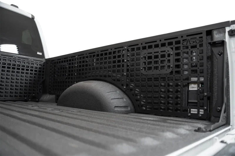ADD 2023+ Ford Super Duty F250/350 Bed Side Molle - Passenger Side - Side View