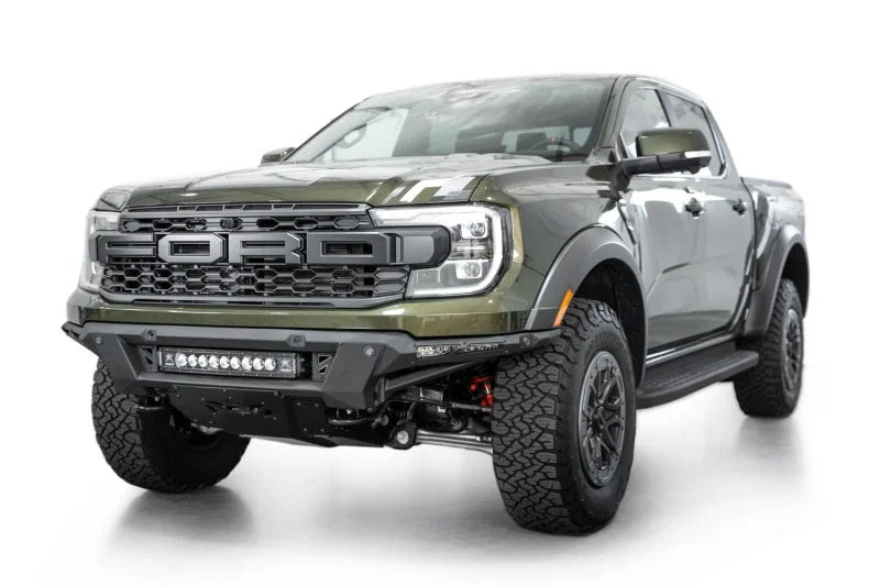 ADD 2024+ Ford Ranger Raptor Phantom Front Bumper - Installation View