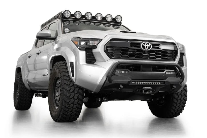 ADD 2024+ Toyota Tacoma Stealth Center Mount Winch Front Bumper w/ Top Hoop - Additional View 8
