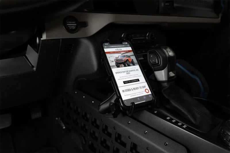 ADD 21-23 Ford Bronco & Bronco Raptor Center Console Molle Panels - Installation View