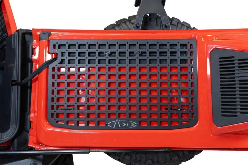 ADD 21-23 Ford Bronco Tailgate Molle Panel - Side View
