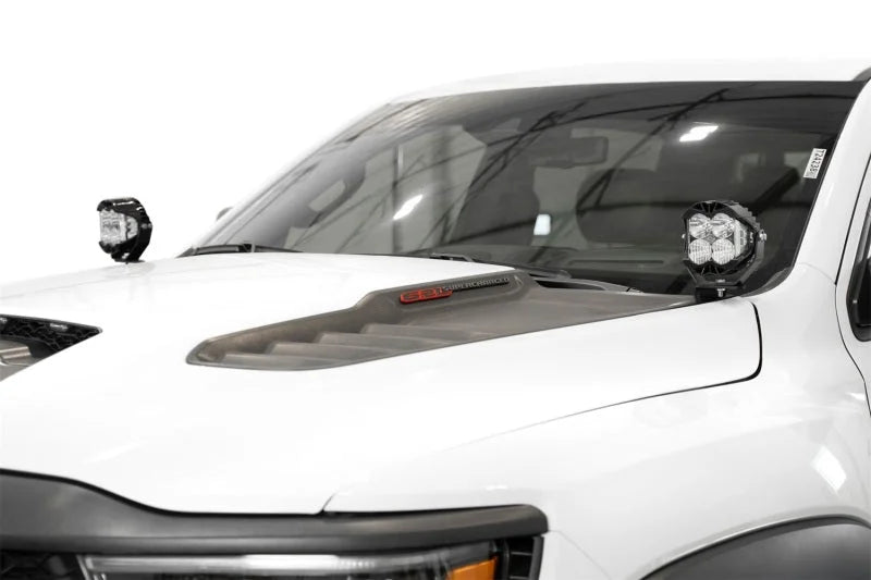 ADD 21-23 Ram TRX Ditch Light Brackets - Side View