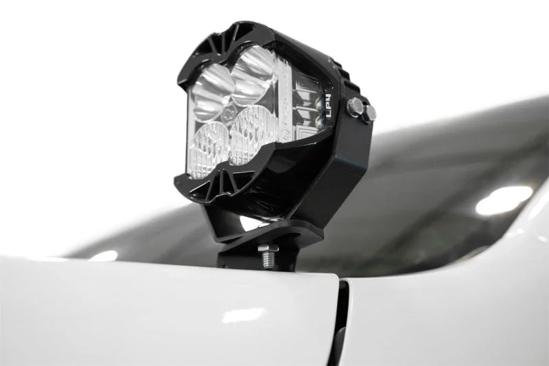 ADD 21-23 Ram TRX Ditch Light Brackets - Back View
