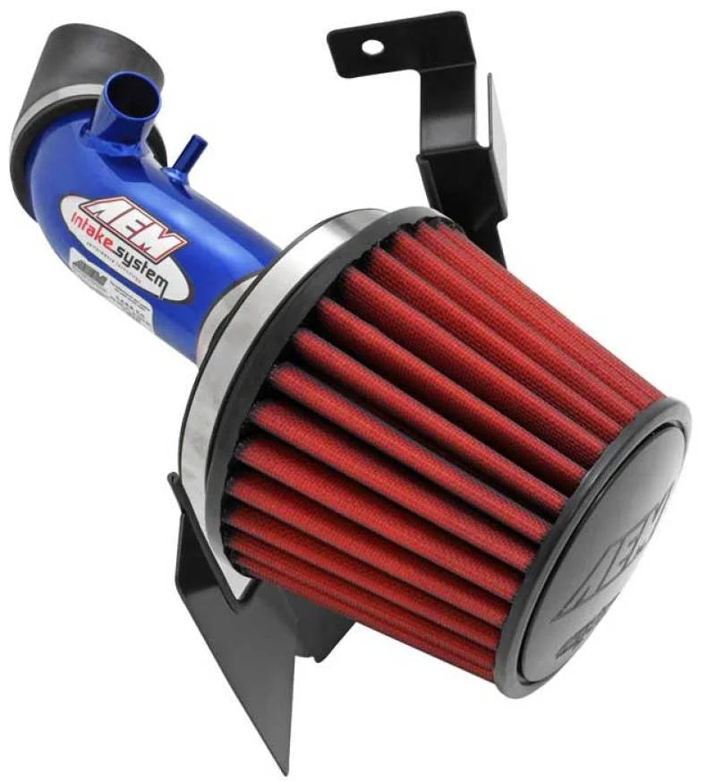 AEM 03-04 Evo 8 Blue Short Ram Intake - Main Product View