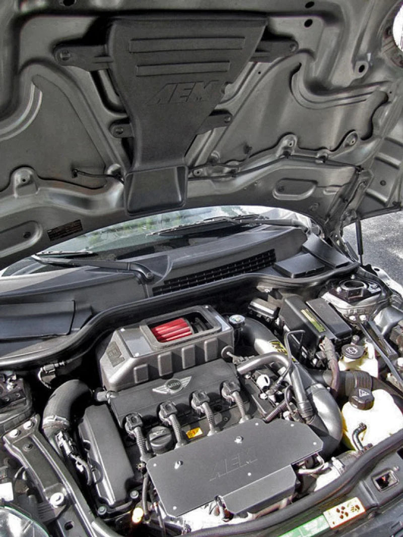 AEM 07-10 Mini Cooper S 1.6L (w/ MAF) Cold Air Intake - Installation View