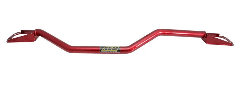 AEM 07-13 Mini Cooper S 1.6L  L4 Strut Bar - Red - Main Product View