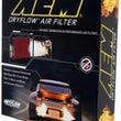Load image into Gallery viewer, AEM 08-11 Lexus GS460 4.6L V8 DryFlow Air Filter - Back View