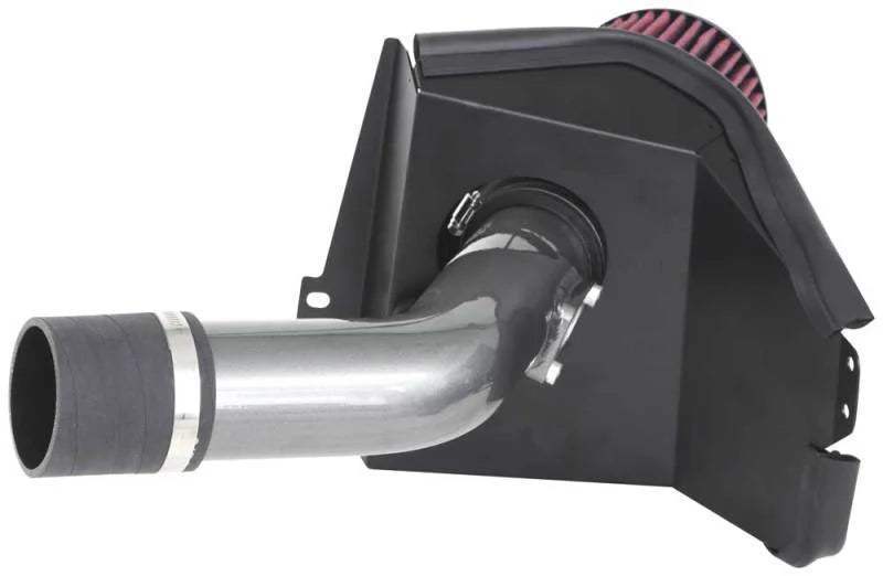 AEM 08-14 WRX/STi Cold Air Intake System - Gunmetal Gray - Side View