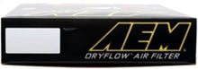 Load image into Gallery viewer, AEM 08 Nissan Sentra 2.5L DryFlow Air Filter - Additional View 6