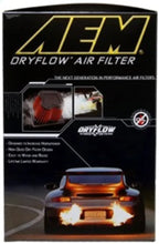 Load image into Gallery viewer, AEM 10 Dodge Ram 2500/3500 6.7L L6 DSL 11in L x 9.75in W x 6.5in H Replacement DryFlow Air Filter - Side View