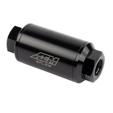 Load image into Gallery viewer, AEM 10 Micron Fuel Filter - Back View