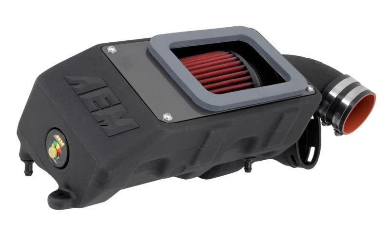 AEM 11-13 Mini Cooper 1.6L Black Cold Air Intake System - Back View