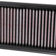 Load image into Gallery viewer, AEM 12-14 Mazda 3/6/CX-5 10.75in O/S L x 7.125in O/S W x 1.625in H DryFlow Panel Air Filter - Side View