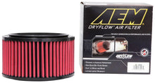 Load image into Gallery viewer, AEM 12-15 Ford Ranger 2.5L F/I DryFlow Air Filter - Back View