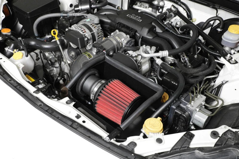 AEM 13-18 Subaru BRZ H4-2.0L F/I Polished Cold Air Intake - Side View